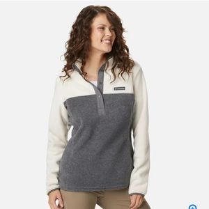 Columbia | Benton Springs Half Snap Fleece in Gray